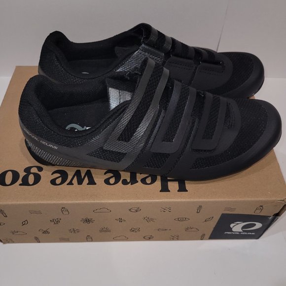 Pearl Izumi Men's Men's Quest Road Shoes Black New 7US /40EU - Picture 6 of 11